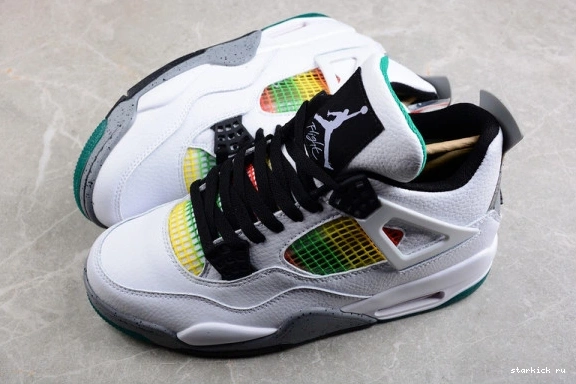 Retro Lucid 4 Green Jordan AQ9129-100 AQ9129-100 Rasta 1230